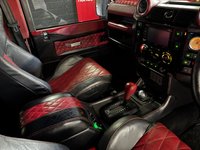 USED 1985 A LAND ROVER DEFENDER 90 TVR 5.0 V8 - ZF AUTOMATIC  UNIQUE CUSTOM BUILD 1 OF 1 1985 LANDROVER DEFENDER 90 TVR 5.0 V8 - ZF AUTOMATIC GEARBOX - CUSTOM V8 POWDERCOATED CHASSIS - RED AND BLACK LEATHER - BUCKET SEATS - 4 FORWARD FACING SEATS - 20 INCH OVERFINCH ALLOY WHEELS