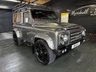 USED 1985 A LAND ROVER DEFENDER 90 TVR 5.0 V8 - ZF AUTOMATIC  UNIQUE CUSTOM BUILD 1 OF 1 1985 LANDROVER DEFENDER 90 TVR 5.0 V8 - ZF AUTOMATIC GEARBOX - CUSTOM V8 POWDERCOATED CHASSIS - RED AND BLACK LEATHER - BUCKET SEATS - 4 FORWARD FACING SEATS - 20 INCH OVERFINCH ALLOY WHEELS