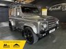 USED 1985 A LAND ROVER DEFENDER 90 TVR 5.0 V8 - ZF AUTOMATIC  UNIQUE CUSTOM BUILD 1 OF 1 1985 LANDROVER DEFENDER 90 TVR 5.0 V8 - ZF AUTOMATIC GEARBOX - CUSTOM V8 POWDERCOATED CHASSIS - RED AND BLACK LEATHER - BUCKET SEATS - 4 FORWARD FACING SEATS - 20 INCH OVERFINCH ALLOY WHEELS