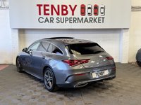 USED 2019 69 MERCEDES-BENZ CLA 2.0 CLA220d AMG Line (Premium Plus) Shooting Brake 5dr Diesel 8G-DCT Euro 6 (s/s) (190 ps) FHEATED SEATS+CARPLAY+AMB LIGHTS