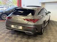 USED 2019 69 MERCEDES-BENZ CLA 2.0 CLA220d AMG Line (Premium Plus) Shooting Brake 5dr Diesel 8G-DCT Euro 6 (s/s) (190 ps) FHEATED SEATS+CARPLAY+AMB LIGHTS