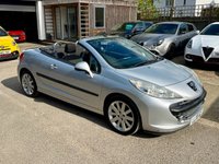 USED 2008 08 PEUGEOT 207 CC 1.6 16v GT Convertible 2dr Petrol Manual (155 g/km, 120 bhp) JUST 2 OWNERS FROM NEW !
