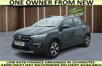 USED 2023 72 DACIA SANDERO STEPWAY 1.0 TCe Prestige Hatchback 5dr Bi Fuel Manual Euro 6 (s/s) (100 ps) +++1 OWNER FROM NEW+++