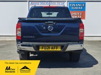 USED 2021 21 NISSAN NAVARA 2.3 dCi Tekna Pickup Double Cab 4dr Diesel Manual 4WD Euro 6 (s/s) (190 ps) FOLDABLE BED COVER AND 360 CAM