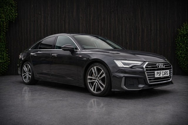 View our Audi A6 Saloon 2.0 TFSIe 50 S line Saloon 4dr Petrol Plug-in Hybrid S Tronic quattro Euro 6 (s/s) 17.9kWh (299 ps)