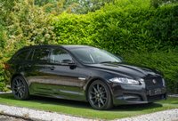 USED 2015 15 JAGUAR XF 2.2d R-Sport Black Sportbrake 5dr Diesel Auto Euro 5 (s/s) (200 ps) FSH, RCAM, H/SEATS