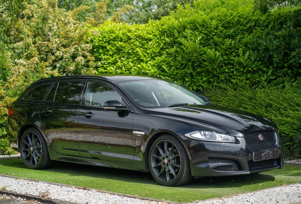 USED 2015 15 JAGUAR XF 2.2d R-Sport Black Sportbrake 5dr Diesel Auto Euro 5 (s/s) (200 ps) FSH, RCAM, H/SEATS