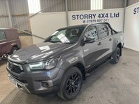 USED 2023 23 TOYOTA HI-LUX 2.8 D-4D Invincible X Pickup Double Cab 4dr Diesel Auto 4WD Euro 6 (s/s) (204 ps) ROLLER SHUTTER+SAT NAV