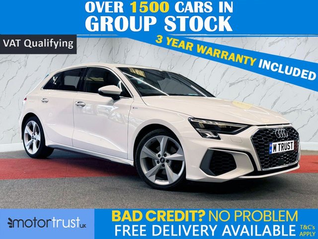 2021 AUDI A3 1.5 TFSI 35 S LINE SPORTBACK 5DR PETROL MANUAL EURO 6 S... photo