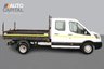 USED 2022 72 FORD TRANSIT 2.0 350 EcoBlue Leader RWD 130 BHP 7 Seats Double Cab L3 Euro 6 ULEZ Compliant 7 Seats Double Cab Tipper | Twin Wheels | DAB Digital Radio | Voice Control System