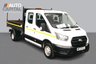 USED 2022 72 FORD TRANSIT 2.0 350 EcoBlue Leader RWD 130 BHP 7 Seats Double Cab L3 Euro 6 ULEZ Compliant 7 Seats Double Cab Tipper | Twin Wheels | DAB Digital Radio | Voice Control System