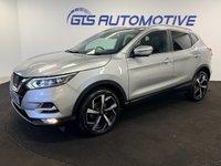 USED 2018 68 NISSAN QASHQAI 1.3 DIG-T TEKNA PLUS+ 140 BHP + SAT NAV + GLASS SUNROOF + HEATED LEATHER SIX MONTH WARRANTY APRIL 2027 MOT