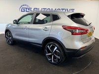 USED 2018 68 NISSAN QASHQAI 1.3 DIG-T TEKNA PLUS+ 140 BHP + SAT NAV + GLASS SUNROOF + HEATED LEATHER SIX MONTH WARRANTY APRIL 2027 MOT