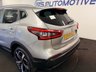 USED 2018 68 NISSAN QASHQAI 1.3 DIG-T TEKNA PLUS+ 140 BHP + SAT NAV + GLASS SUNROOF + HEATED LEATHER SIX MONTH WARRANTY APRIL 2027 MOT