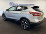 USED 2018 68 NISSAN QASHQAI 1.3 DIG-T TEKNA PLUS+ 140 BHP + SAT NAV + GLASS SUNROOF + HEATED LEATHER SIX MONTH WARRANTY APRIL 2027 MOT