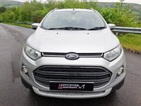 USED 2014 64 FORD ECOSPORT 1.5 TDCi Titanium SUV 5dr Diesel Manual 2WD Euro 5 (90 ps) LEATHER-LOW MILES-2 KEYS-&pound;35 TAX