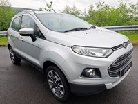 USED 2014 64 FORD ECOSPORT 1.5 TDCi Titanium SUV 5dr Diesel Manual 2WD Euro 5 (90 ps) LEATHER-LOW MILES-2 KEYS-&pound;35 TAX