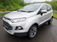 USED 2014 64 FORD ECOSPORT 1.5 TDCi Titanium SUV 5dr Diesel Manual 2WD Euro 5 (90 ps) LEATHER-LOW MILES-2 KEYS-&pound;35 TAX
