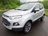 USED 2014 64 FORD ECOSPORT 1.5 TDCi Titanium SUV 5dr Diesel Manual 2WD Euro 5 (90 ps) LEATHER-LOW MILES-2 KEYS-&pound;35 TAX