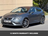 USED 2017 SEAT LEON 1.4 TSI FR Titanium Technology Sport Coupe 3dr Petrol Manual Euro 6 (s/s) (125 ps) NEW MOT AND SERVICE INCLUDED