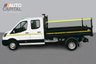 USED 2022 72 FORD TRANSIT 2.0 350 EcoBlue Leader RWD 130 BHP DOC 7 Seats Tipper L3 Euro 6 ULEZ Compliant  7 Seats, Crew Tipper | Rear Tow Fitted