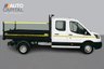 USED 2022 72 FORD TRANSIT 2.0 350 EcoBlue Leader RWD 130 BHP DOC 7 Seats Tipper L3 Euro 6 ULEZ Compliant  7 Seats, Crew Tipper | Rear Tow Fitted