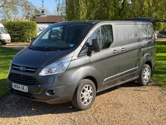 2015 64 Ford Transit Custom 2.2 TDCi 270 Limited Panel Van 5dr Diesel Manual L1 H1 (186 g/km, 123 bhp)