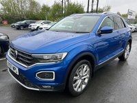 USED 2018 67 VOLKSWAGEN T-ROC 1.5 Petrol (TSI), EVO SEL, 5 Door SUV, Manual, Euro 6. FULL 12 MONTH MOT WITH EVERY CAR