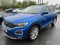 USED 2018 67 VOLKSWAGEN T-ROC 1.5 Petrol (TSI), EVO SEL, 5 Door SUV, Manual, Euro 6. FULL 12 MONTH MOT WITH EVERY CAR