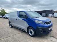 USED 2020 70 PEUGEOT EXPERT 1.5 BLUE HDI PROFESSIONAL MWB 100BHP. LOW 99K MLS. AIRCON. FINANCE. 1 OWNER. PX 1 OWNER EURO 6 ULEZ. AIRCON. SENSORS. FINANCE. PX.