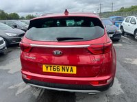 USED 2016 66 KIA SPORTAGE 1.6 Petrol (T-GDI), GT Line, 5 Door SUV, Manual, AWD / 4WD, Euro 6. FULL 12 MONTH MOT WITH EVERY CAR