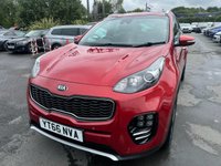 USED 2016 66 KIA SPORTAGE 1.6 Petrol (T-GDI), GT Line, 5 Door SUV, Manual, AWD / 4WD, Euro 6. FULL 12 MONTH MOT WITH EVERY CAR