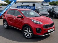 USED 2016 66 KIA SPORTAGE 1.6 Petrol (T-GDI), GT Line, 5 Door SUV, Manual, AWD / 4WD, Euro 6. FULL 12 MONTH MOT WITH EVERY CAR