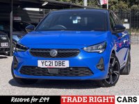 USED 2021 21 VAUXHALL CORSA 1.2 Turbo SRi 5dr - LOW MILEAGE R/SENSORS | DAB | CRUISE | BT