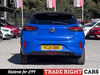 USED 2021 21 VAUXHALL CORSA 1.2 Turbo SRi 5dr - LOW MILEAGE R/SENSORS | DAB | CRUISE | BT