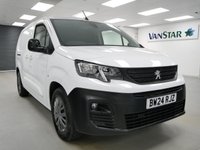 USED 2024 24 PEUGEOT E-PARTNER  100 KW 50 KWH 750 ASPHALT PREMIUM + LONG AUTOMATIC  SAT NAV | AIR CON | ELECTRIC | L2 LONG