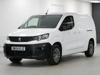 USED 2024 24 PEUGEOT E-PARTNER  100 KW 50 KWH 750 ASPHALT PREMIUM + LONG AUTOMATIC  SAT NAV | AIR CON | ELECTRIC | L2 LONG