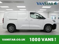 USED 2024 24 PEUGEOT E-PARTNER  100 KW 50 KWH 750 ASPHALT PREMIUM + LONG AUTOMATIC  SAT NAV | AIR CON | ELECTRIC | L2 LONG
