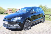 USED 2015 65 VOLKSWAGEN POLO 1.0 BlueMotion Tech S Hatchback 3dr Petrol Manual Euro 6 (s/s) (A/C) (60 ps) Just Serviced Ready to Drive Away