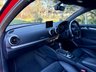 USED 2017 67 AUDI S3 2.0 TFSI Black Edition Sportback 5dr Petrol S Tronic quattro Euro 6 (s/s) (310 ps) Full Audi Service History
