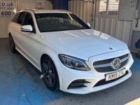 USED 2019 19 MERCEDES-BENZ C-CLASS 2.0 C300d AMG Line Estate 5dr Diesel G-Tronic+ Euro 6 (s/s) (245 ps)+2 KEYS+2 FORMER KEEPERS+MEDIA+FULL LEATHER SEATS+PARK CONTROL+NAV+PRIVACY+CLIMATE+MEDIA+BLUETOOTH+18