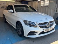USED 2019 19 MERCEDES-BENZ C-CLASS 2.0 C300d AMG Line Estate 5dr Diesel G-Tronic+ Euro 6 (s/s) (245 ps)+2 KEYS+2 FORMER KEEPERS+MEDIA+FULL LEATHER SEATS+PARK CONTROL+NAV+PRIVACY+CLIMATE+MEDIA+BLUETOOTH+18