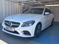 USED 2019 19 MERCEDES-BENZ C-CLASS 2.0 C300d AMG Line Estate 5dr Diesel G-Tronic+ Euro 6 (s/s) (245 ps)+2 KEYS+2 FORMER KEEPERS+MEDIA+FULL LEATHER SEATS+PARK CONTROL+NAV+PRIVACY+CLIMATE+MEDIA+BLUETOOTH+18