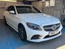 USED 2019 19 MERCEDES-BENZ C-CLASS 2.0 C300d AMG Line Estate 5dr Diesel G-Tronic+ Euro 6 (s/s) (245 ps)+2 KEYS+2 FORMER KEEPERS+MEDIA+FULL LEATHER SEATS+PARK CONTROL+NAV+PRIVACY+CLIMATE+MEDIA+BLUETOOTH+18