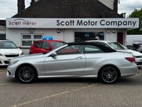 USED 2013 63 MERCEDES-BENZ E-CLASS 2.1 E250 CDI AMG Sport Cabriolet 2dr Diesel G-Tronic+ Euro 5 (s/s) (204 ps) Lovely spec,12 services,Nav+