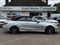 USED 2013 63 MERCEDES-BENZ E-CLASS 2.1 E250 CDI AMG Sport Cabriolet 2dr Diesel G-Tronic+ Euro 5 (s/s) (204 ps) Lovely spec,12 services,Nav+