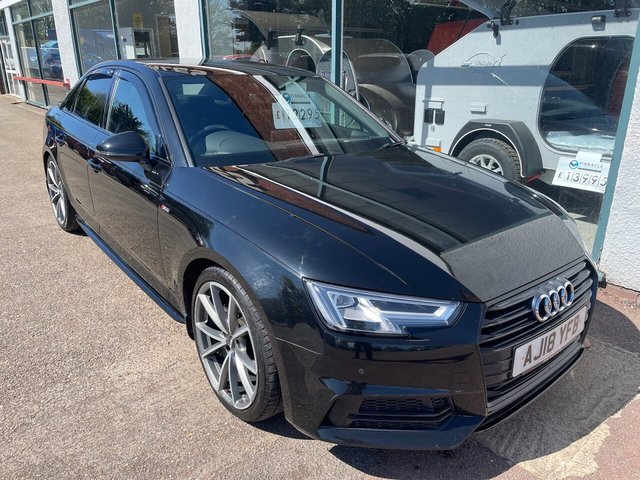 2018 A4 1.4 TFSI BLACK EDITION SALOON 4DR PETROL MANUAL EURO 6 S S... photo
