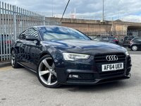 USED 2014 64 AUDI A5 2.0 TDI Black Edition Sportback 5dr Diesel Multitronic Euro 5 (s/s) (177 ps) LOW MILEAGE FAMILY HATCHBACK AUTO