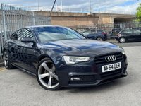 USED 2014 64 AUDI A5 2.0 TDI Black Edition Sportback 5dr Diesel Multitronic Euro 5 (s/s) (177 ps) LOW MILEAGE FAMILY HATCHBACK AUTO