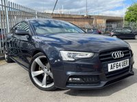 USED 2014 64 AUDI A5 2.0 TDI Black Edition Sportback 5dr Diesel Multitronic Euro 5 (s/s) (177 ps) LOW MILEAGE FAMILY HATCHBACK AUTO
